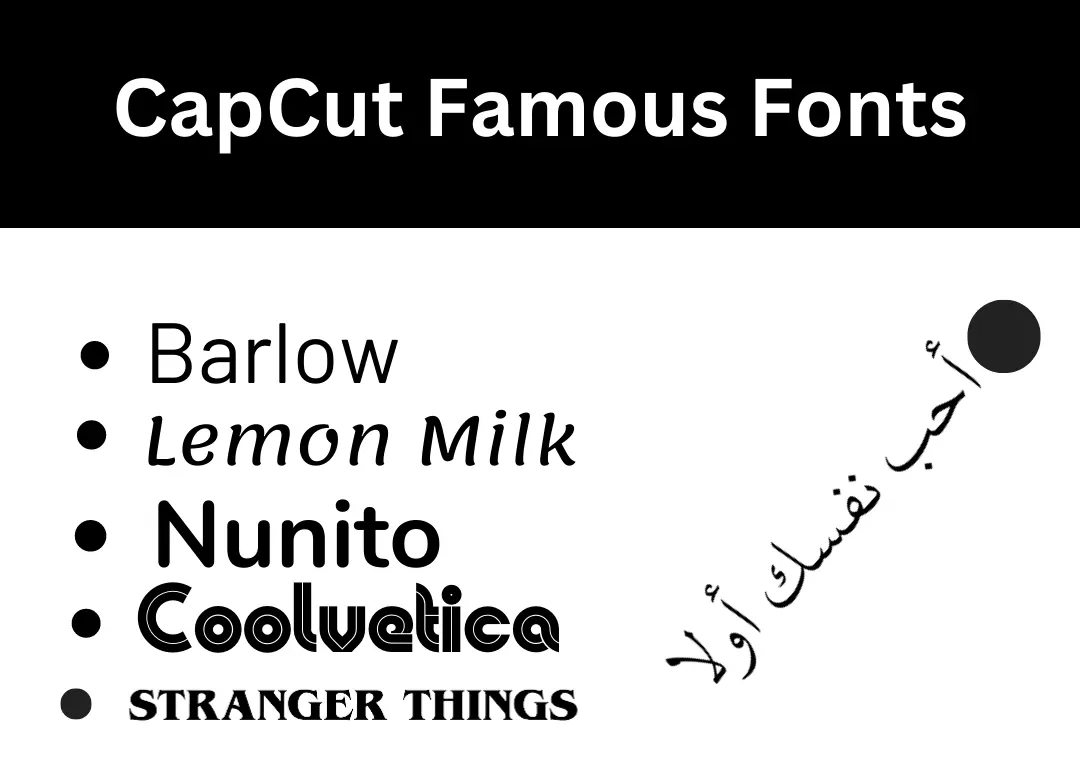 CapCut Fonts Download