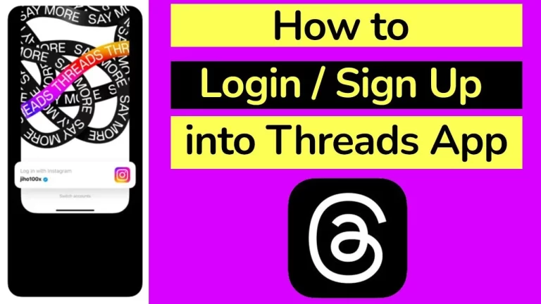 How to Sign-Up for Threads, Account Set-Up and Delete?