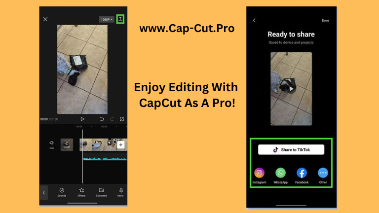 How to use CapCut on Phone